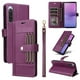 thumbnail image 1 of FOXDOCK Funda tipo Cartera para Sony Xperia 10 V – Cubierta de Cuero PU con Múltiples Ranuras, Bolsillo para Efectivo y Correa de Muñeca, 1 of 6