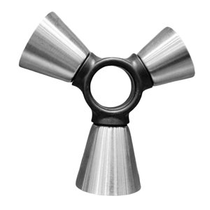 Bothyi - Taza Medidora De Vino Triple Jigger Taza Práctica Para Viajar Camping