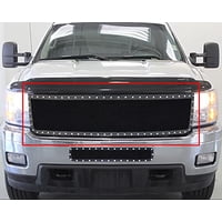 Remache Superior Principal Grille Aps Gr03Lfi53H Para Chevy Silverado