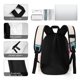 thumbnail image 5 of Gildo (dibujos animados)-theme Backpack, Campus style schoolbag Bookbag with Adjustable Shoulder Straps And Large Zip Compartment, Unisex Travel Bags.42x30x15cm, 5 of 6