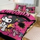 thumbnail image 1 of Kuromi Print Bedding Set Pattern Duvet Cove Set 3 Pieces 1 Quilt Cover And 2 Pillowcases for Women Men Teens, 1 of 5