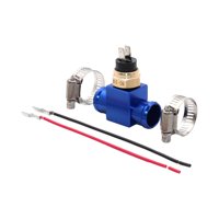 Magideal - Interruptor De Temperatura Del Termostato Del Ventilador Para Motocicleta Multifunción De Fácil Instalación 125-450 Para Piezas De Automóviles Y Camio Azul
