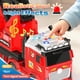 thumbnail image 5 of Camión de bomberos BuddyBight extragrande con escalera de 27'' para niños de 3+, 5 of 7