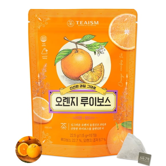 Té SSANGGYE Naranja Rooibos 22,5 g (15 bolsas)