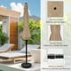 thumbnail image 3 of Sombrilla de patio Simple Deluxe de 2,3 m para exteriores con 6 varillas, 3 of 3