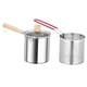 thumbnail image 5 of Olla para freír profunda Sartén universal Mango antideslizante Limpieza conveniente Mini freidora casera Freidora profunda para muslos de pollo frito S, 5 of 5
