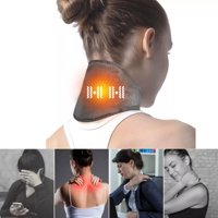 Movi - Masajeador Térmico De Cuello 2 En 1 (Vibración Y Terapia Calor)