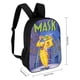 thumbnail image 2 of Las Aventuras de la Máscara-theme Backpack, Campus style schoolbag Bookbag with Adjustable Shoulder Straps And Large Zip Compartment, Unisex Travel Bags., 2 of 6
