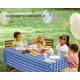 thumbnail image 3 of Utopia Kitchen Paquete de 12 manteles de plástico impermeable 137x274 cm, 3 of 9