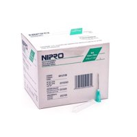 Nipro - Aguja Hipodermica 21G X 1 1/2 Caja 100 Unidades