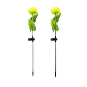 Importclick - Flor Solar Led Maravilla 80 Cm Luz Cálida