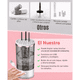 thumbnail image 4 of Limpiador Eléctrico Brochas Maquillaje Automático Portátil Blanco, 4 of 8