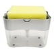 thumbnail image 4 of Dispensador De Bomba De Jabón Para Lavar Platos Y Soporte De Esponja Caja De Jabón Práctica 13 Onzas De Plata, 4 of 5