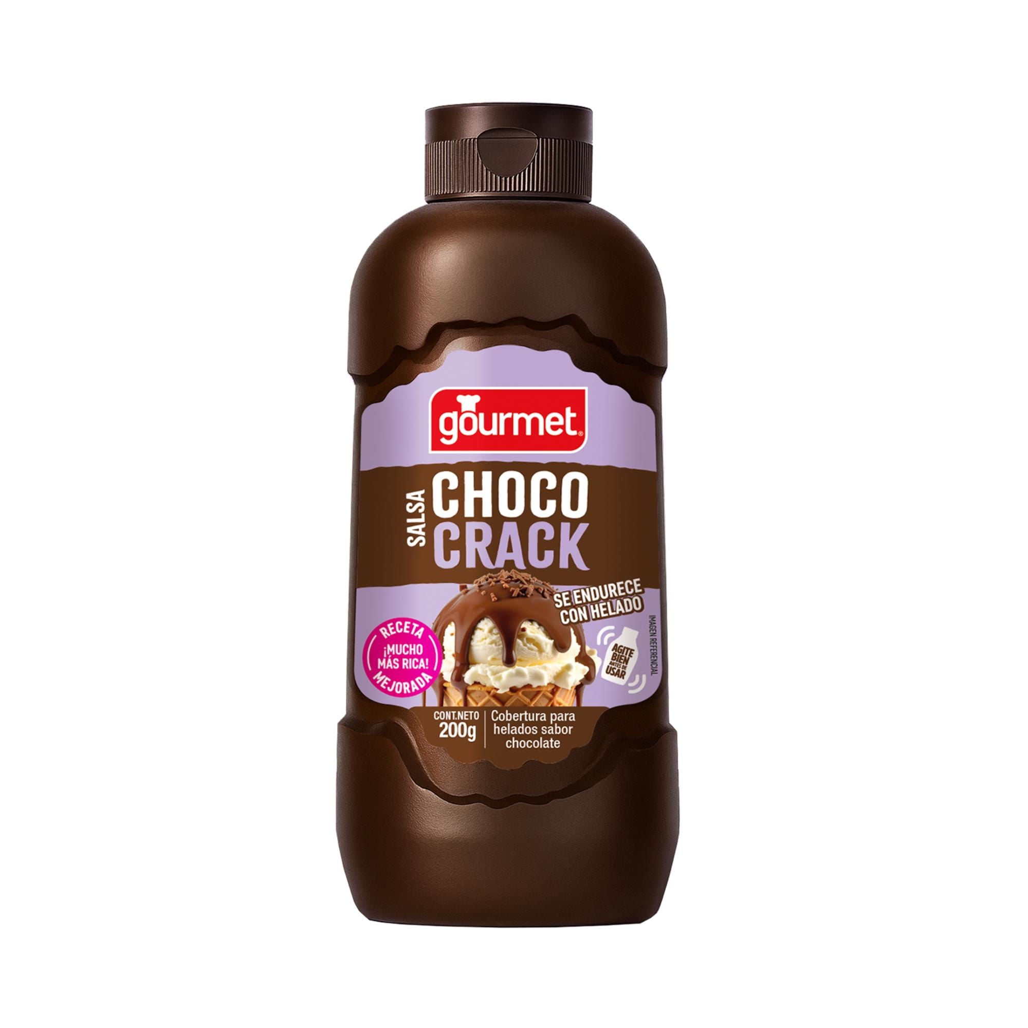 Salsa De Chocolate Para Helados Pomo 200 g Gourmet