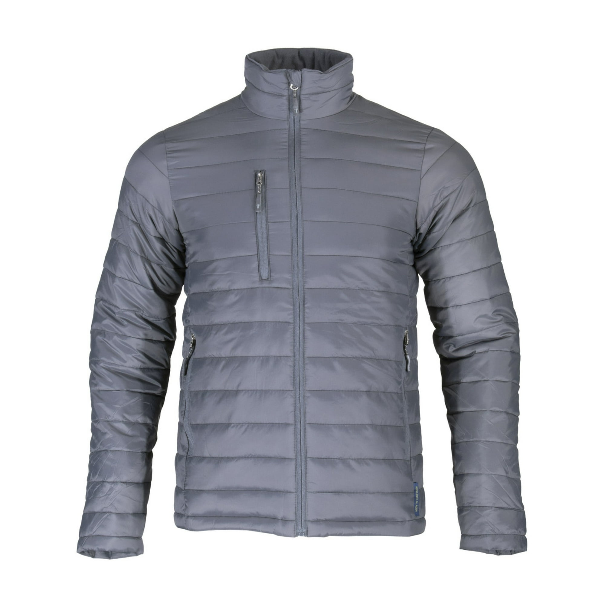 T-world - Parka Térmica Ligth Manga Larga Hombre Gris