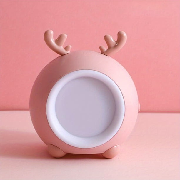 1pc Nursery Night Light, The LED Bedside Lamp For Breastfeeding And Sleep Aid, USB Rechargeable,Three Colors Adjustable, For Babies And Kids Bedrooms