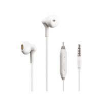 Genérico - Audífonos Manos Libres Jack 3.5Mm Alta Calidad K38 Kin Blanco