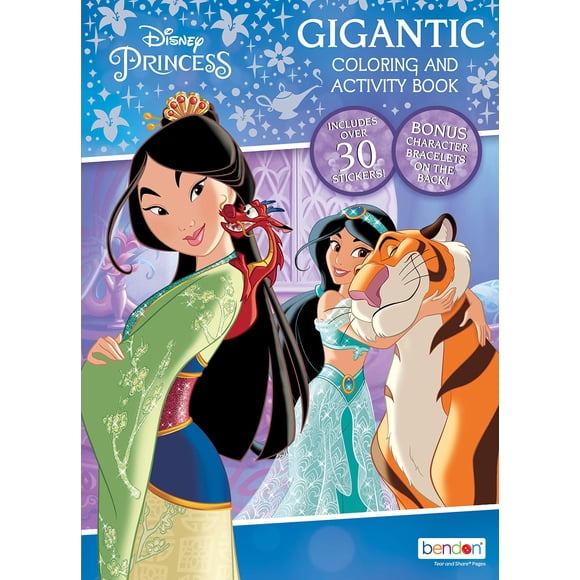 Libro para colorear y actividades de Disney Princess, 192 páginas
