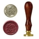 thumbnail image 1 of 1pc Vintage Retro Letter A-M Wax Seal Stamp - Perfect for Personalizing Envelopes and Packages, 1 of 5