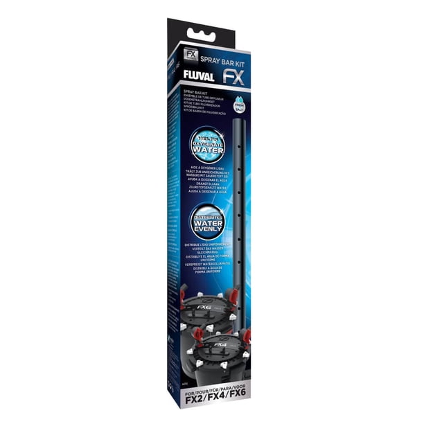 Accesorio de aireación de agua para filtro de acuario Fluval FX, kit de barra rociadora