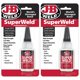 thumbnail image 1 of Superglue J-B Weld SuperWeld de calidad profesional, 20 g x 2, 1 of 7