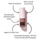 thumbnail image 3 of Set de Sombra de Ojos Líquida Mate Rose Water + Brocha de Doble Punta, 3 of 7