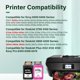 thumbnail image 2 of Cartuchos de tinta Cool Toner 67XL Paquete combo negro/color 2 unidades, 2 of 7