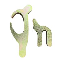 Magideal - Abrazaderas De Cuentas De Neumáticos, Abrazadera De Montaje De Neumáticos De Metal, Retenedor, Abridor De Neumáticos, Cambiador De Neumáticos, Soporte Largo Y Pequeño