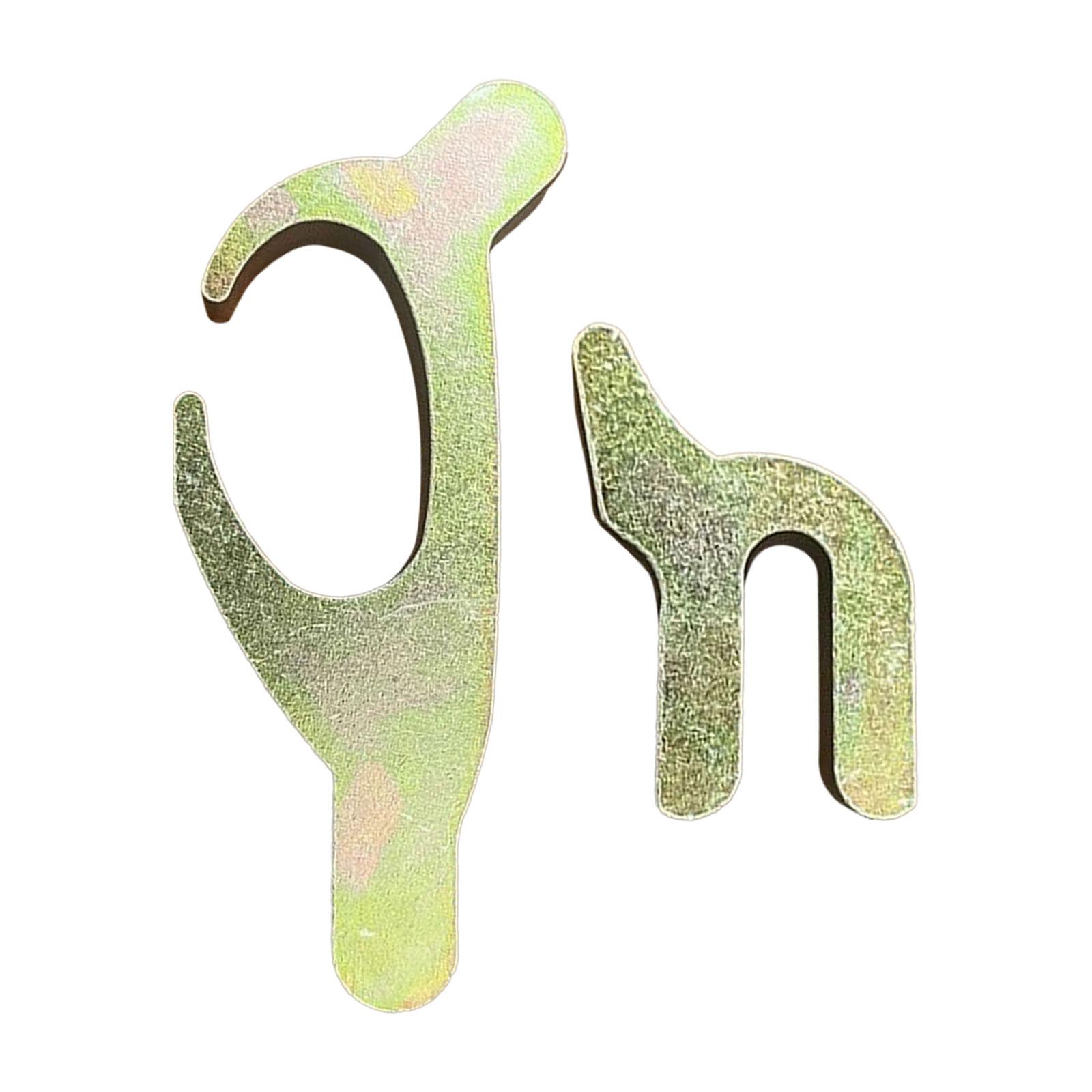 Magideal - Abrazaderas De Cuentas De Neumáticos, Abrazadera De Montaje De Neumáticos De Metal, Retenedor, Abridor De Neumáticos, Cambiador De Neumáticos, Soporte Largo Y Pequeño