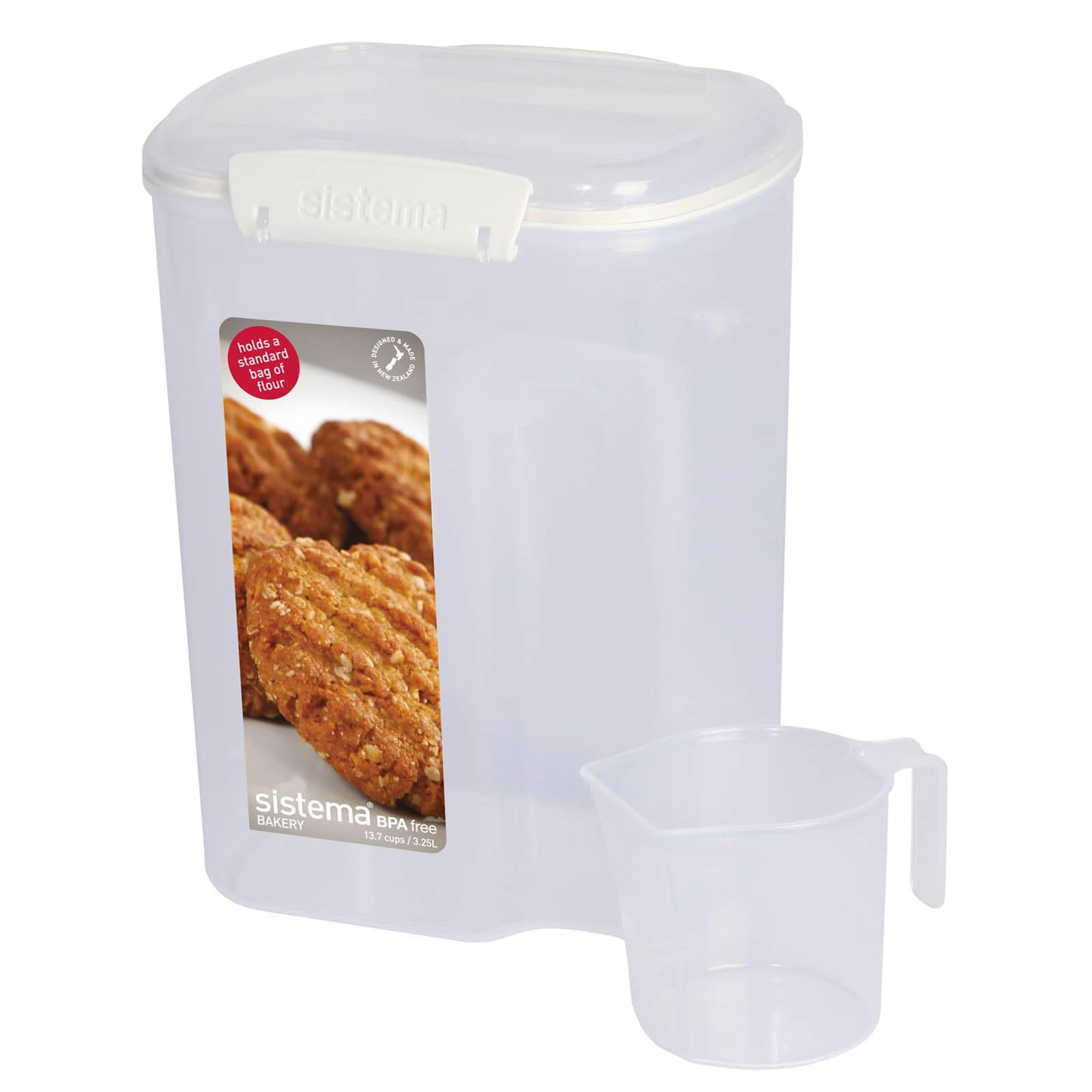 Sistema - Herméticos Bake It 3.25 Litros Con Taza Medidora