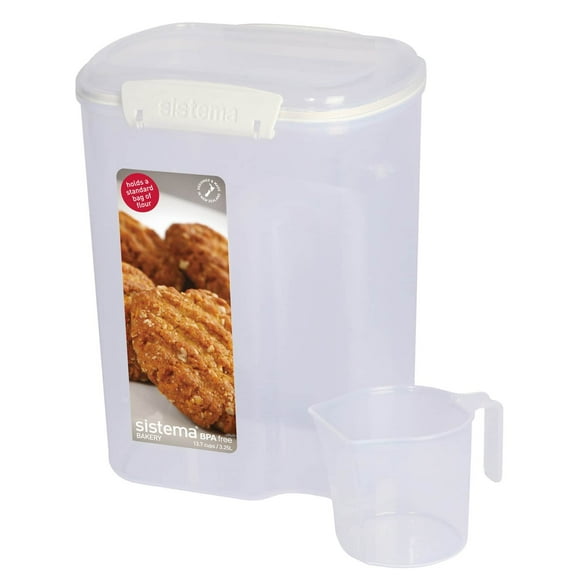 Herméticos Bake It 3.25 Litros Con Taza Medidora