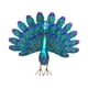 thumbnail image 3 of Figuras de de simulación, decoración de césped, esculturas de animales, arte de jardín, esculturas de arte de jardín, decoración de pavo, 3 of 5