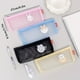 thumbnail image 2 of Large Capacity Transparent Cartoon Pencil Case with Zipper - Perfect for Students and Stationery Lovers, 2 of 5
