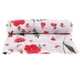 thumbnail image 1 of abrigo de fibra de bambú del bebé toalla mantas de swaddle infantil flor de cerezo rojo, 1 of 5