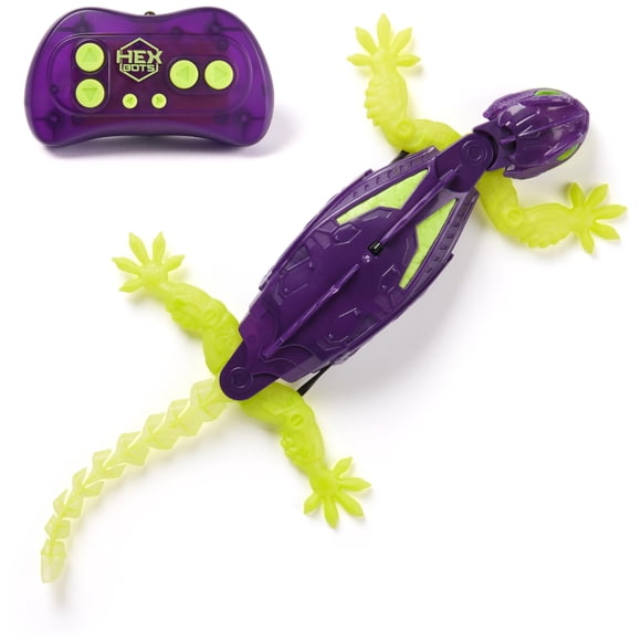 Robot de control remoto HEX BOTS Gecko que brilla en la oscuridad