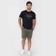 thumbnail image 4 of Polera Hombre Focal Print Color Negro Corona, 4 of 5