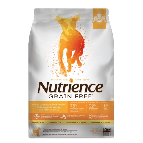 Alimento Nutrience GF Pavo Pollo Arenque Para Perro, 10Kg