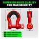 thumbnail image 5 of Shackles D-Ring Rhino USA, 41.850 libras, resistencia a la rotura, paquete de 2 unidades, 5 of 8