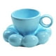 thumbnail image 5 of Casa De Muñecas En Miniatura Taza De Té Decoración De Casa De Muñecas Para Casas De Muñecas Accesorios De Bricolaje Azul, 5 of 5