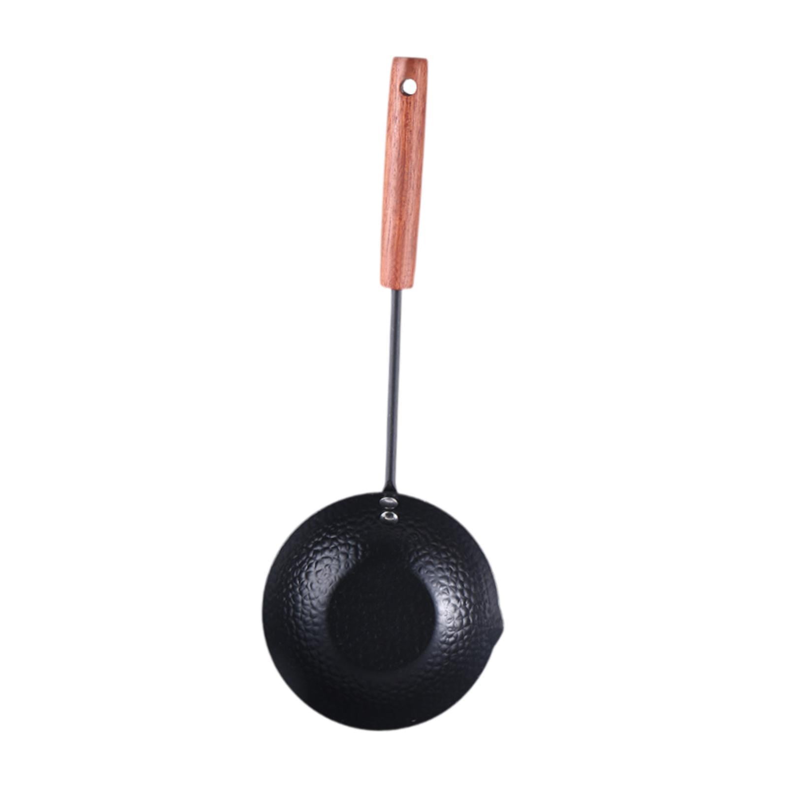 Magideal - Mini Sartén Para Huevos, Sartén Con Mango Ergonómico, Calentador De Aceite, Olla Para Panqueques, Sartén De Hierro Para Cocina De Inducción Doméstica