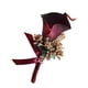 thumbnail image 2 of Lindo Calla Berry Rhinestone Novio Bodas Ramillete Vino Rojo, 2 of 5
