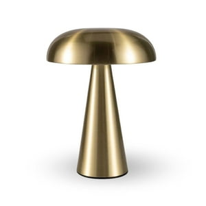Santú Home & Deco - Lampara De Mesa Inlambrica Recargable Dorado