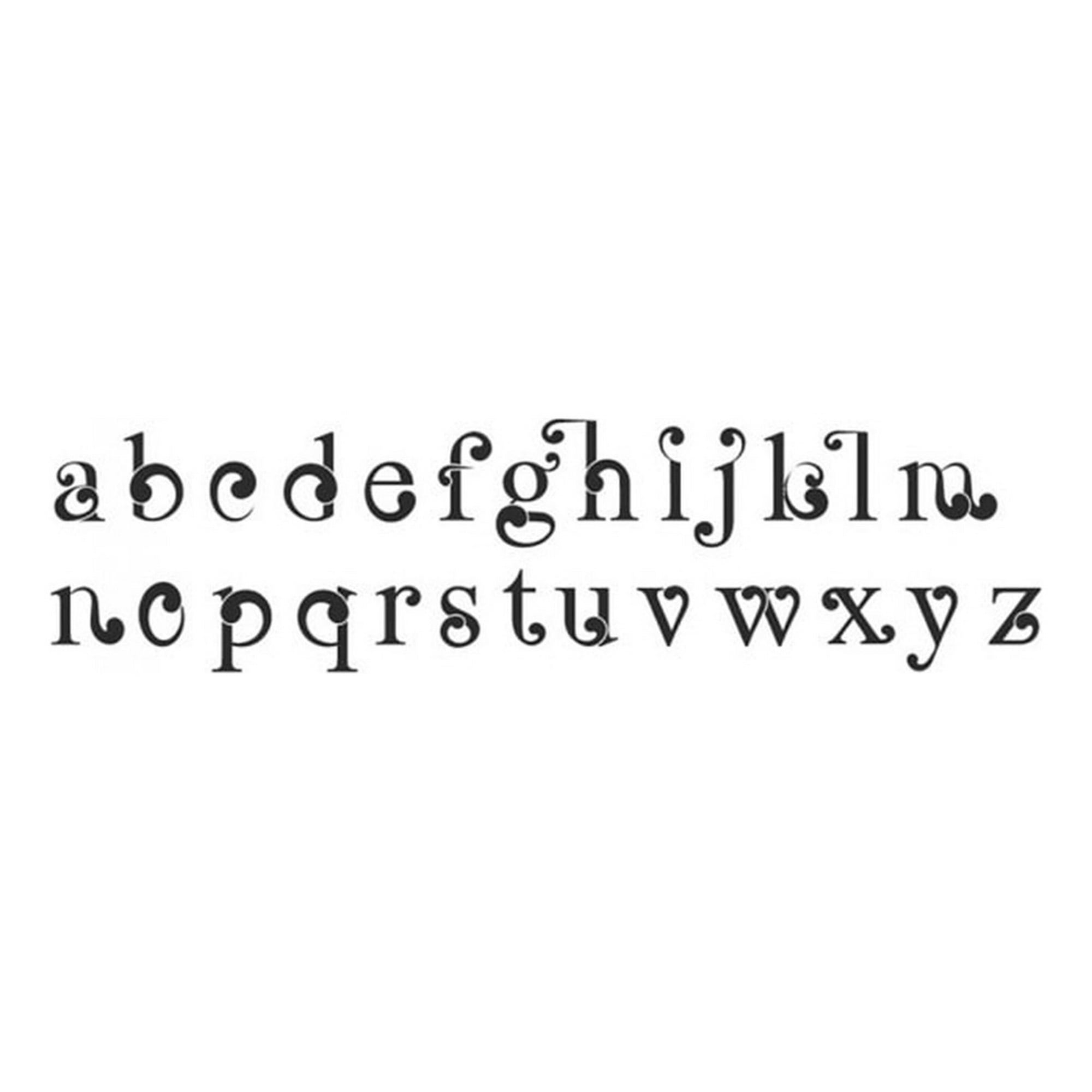 Rienda Libre Graphics - Decomural Full Alphabet Nursery School Ws-15321