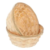 Oem - Pack 6 Cesta Panera Tejida Cesta De Pan Pascuas 20X9Cm