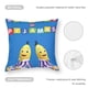thumbnail image 5 of Bananas en Pijamas Fundas de almohada de terciopelo con tema, regalos de funda de almohada, decoración para el hogar, cojín de lanzar, regalo de cumpleaños para fans y parejas.50*50cm., 5 of 6