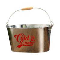 Magideal - Eisbucker Con Un Mango De Vino Frío Mantiene El Recorte De Hielo De Recipientes De Enfriamiento De Champán Más Largos Bañera De Bebidas Aisladas Para