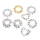 thumbnail image 5 of 8 piezas no piercing pezones anillo redondo clip de cristal del corazón en la joyería del cuerpo, 5 of 5