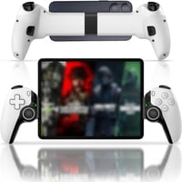 Genérico - Mando De Juego Inalámbrico Compatible Con Iphone/Ipad/Android/Tablet/Xbox Cloud/Switch/Ps4/Ps Remote Play, Con 2 Botones Traseros, Hall Rocker, Hall Trigger, Tamaño Ajustable 130-280Mm-Blanco