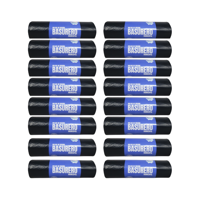 Genérico - Pack 16 Rollos Bolsas De Basura Basurero Municipal 90 X 120 Cm