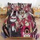 thumbnail image 1 of Hazbin-Hotel Hazbin-Hotel Bedding Set Sheet Set for Kids Adults,All Season Lightweight, 1 of 5